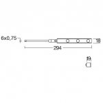 Встраиваемый светильник Linea Light 93191 Nasim