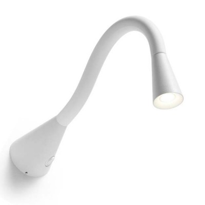 Настенный светильник Linea Light 7223 Snake LED белый