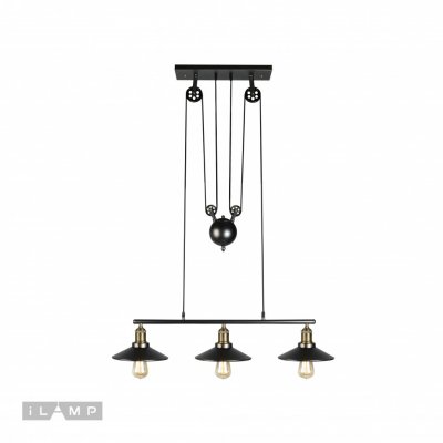 Подвесная люстра iLamp Scale Loft 175-3 Подвесная люстра iLamp Scale Loft 175-3