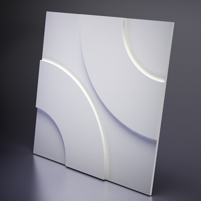 3D Дизайнерская панель из гипса Artpole HOOP, 600x600 мм, 0,36 м2 (арт.M-0022) 3D Дизайнерская панель из гипса Artpole HOOP, 600x600 мм, 0,36 м2 (арт.M-0022)