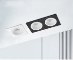 M01-1009 white светильник встраиваемый Italline