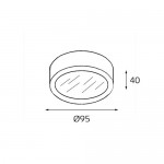 M04–525-95 WHITE Italline