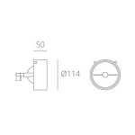 Подвесной светильник Artemide M173020+M173500 Orion Suspension 