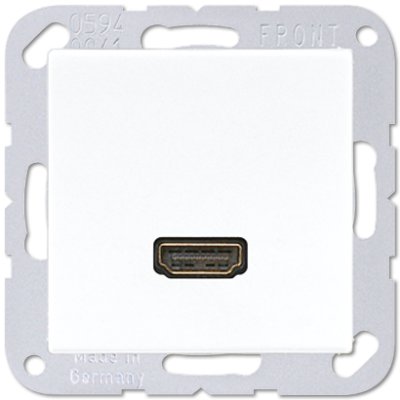 JUNG А 500 Бел Розетка HDMI (MAA1112WW) JUNG А 500 Бел Розетка HDMI (MAA1112WW)