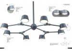 Люстра Crystal Lux MADRID SP8 GRAY (2280/308)