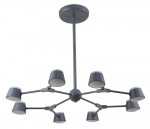 Люстра Crystal Lux MADRID SP8 GRAY (2280/308)