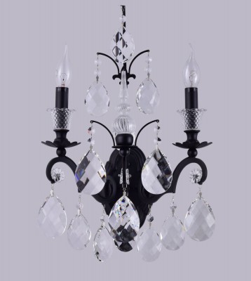 

Светильник бра Crystal lux MAGNIFICO AP2 BLACK/TRANSPARENT 2310/402, 2310/402