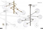 Люстра Crystal Lux MARCOS SP6 BRONZE (0880/306)