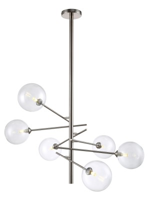 

Светильник Crystal lux MARCOS SP6 NICKEL, MARCOS SP6 NICKEL