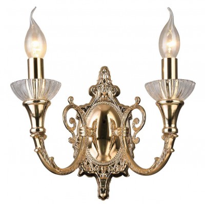 Бра Crystal lux MARINA AP2 GOLD 2380/402