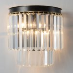 Светильник настенный бра Crystallux MAXIME AP2 BLACK MAXIME