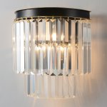 Светильник настенный бра Crystallux MAXIME AP2 BLACK MAXIME