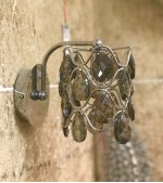 Настенный светильник Illuminati MB103910-1A chrome/smoky