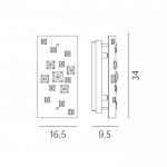 Настенный светильник Illuminati MB1102601-2A