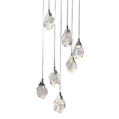 

Подвесной светильник Crystal rock 7 chrome MD-020B-7 chrome Delight, MD-020B-7 chrome