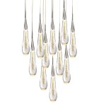 Подвесной светильник Pour 11 chrome MD-023B-11 chrome Delight