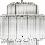 Подвесная люстра iLamp Destiny MD0267-4A CHROME+CLEAR