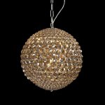 Люстра Illuminati MD103204-5A chrome/smoky