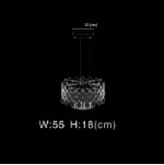 Люстра Illuminati MD103910-9A gold/amber