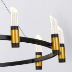 Люстра Delight MD18001040-21A black/gold