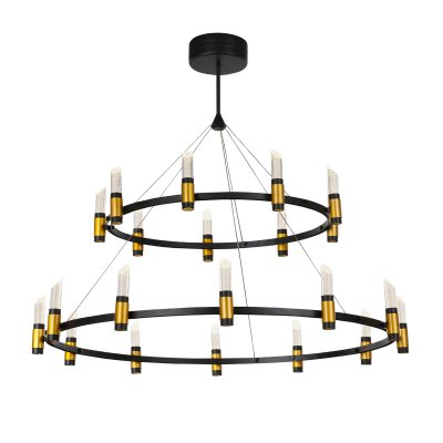 Люстра Delight MD18001040-21A black/gold