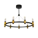 Люстра Delight MD18001040-9A black/gold