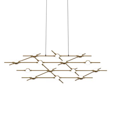 Люстра Illuminati MD18001067-14A black/gold Люстра Illuminati MD18001067-14A black/gold