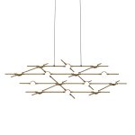 Люстра Illuminati MD18001067-14A black/gold