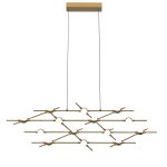 Люстра Illuminati MD18001067-14A  black/gold