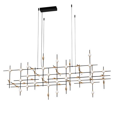 Люстра Illuminati MD18001067-55A black/gold Люстра Illuminati MD18001067-55A black/gold