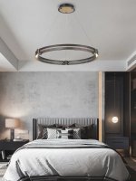 Подвесной светильник MD19030068-1B black / gold Illuminati