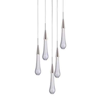 

Подвесной светильник Pour 5A satin nickel Delight Collection, MD2060-5A satin nickel