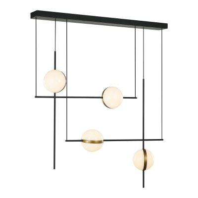 

Потолочный светильник MD2062-4B black / brass Delight Collection, MD2062-4B black/brass