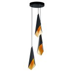 Подвесной светильник MD2063-3A black / gold Delight Collection