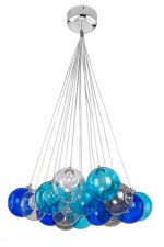 Люстра Bocci Blue 15 MAK interior MD2063-500-BL15 Разноцветный