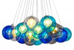 Люстра Bocci Blue 19 MAK interior MD2063-650-BL19 Разноцветный