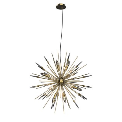 

Люстра Boivin 12A gold / rock crystal Delight Collection, MD2094-12A gold/rock crystal
