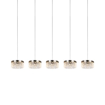 Подвесной светильник MD21020075-5B satin nickel