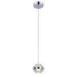 Подвесной светильник MD22030002-1A chrome/clear