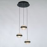 Подвесной светильник MD22030002-3A black/clear