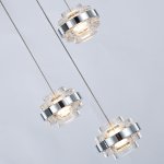 Подвесной светильник MD22030002-3A chrome/clear
