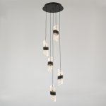Подвесной светильник MD23001022-5A matt black