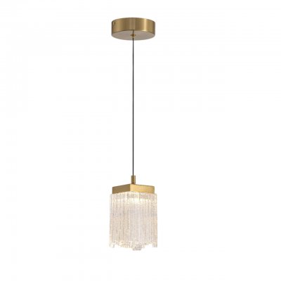 Подвесной светильник MD25020403-1A2 Satin gold, LED/6.4W, 3000K dimmable Подвесной светильник MD25020403-1A2 Satin gold, LED/6.4W, 3000K dimmable