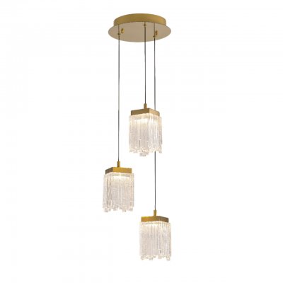 Подвесной светильник MD25020403-3A2 Satin gold, LED/16.4W, 3000K dimmable Подвесной светильник MD25020403-3A2 Satin gold, LED/16.4W, 3000K dimmable