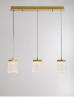 Подвесной светильник MD25020403-3B2 Satin gold