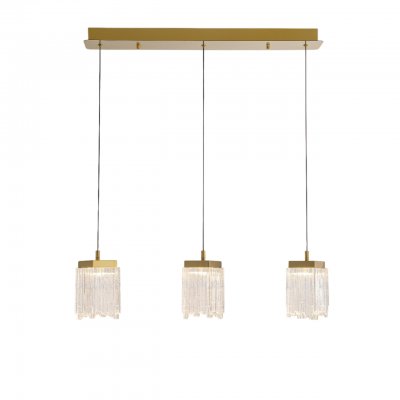 Подвесной светильник MD25020403-3B2 Satin gold