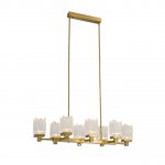 Подвесной светильник MD25020403-8B2 Satin gold, LED/39.8W, 3000K dimmable