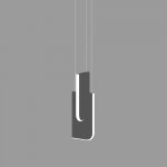 Подвесной светильник MD25083003-1AY silver grey