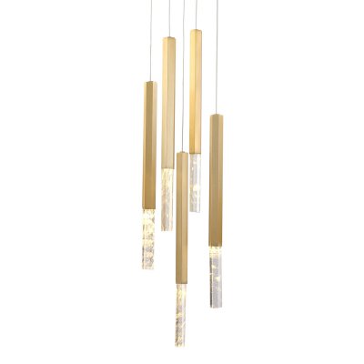 Подвесной светильник Delight MD7747-5A brass Подвесной светильник Delight MD7747-5A brass