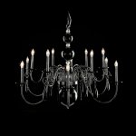 Люстра Illuminati MD8048-8A black